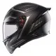 Каска AGV K1 S SLING MATT BLACK/GREY с термопластична черупка и визьор Ultravision