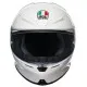 Каска AGV K6 S E2206 - WHITE с лека черупка и визьор Ultravision