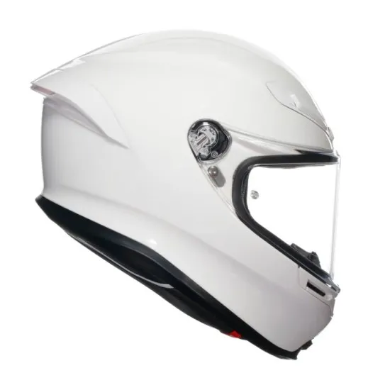 Каска AGV K6 S E2206 - WHITE с лека черупка и визьор Ultravision