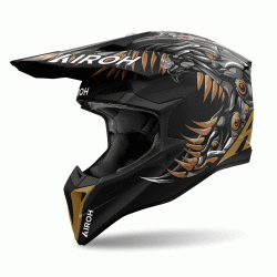 Мотокрос каска AIROH WRAAAP CYBORG