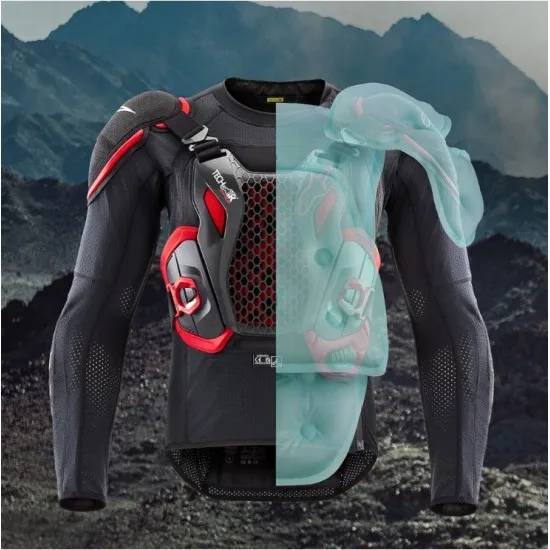 Протекторна жилетка Alpinestars Tech-Air OFF-ROAD – FIM хомологирана airbag система за офроуд