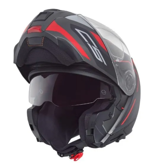 Каска SCHUBERTH C5 OMEGA ANTHRACITE с ECE 22.06 и SC2 комуникационна подготовка