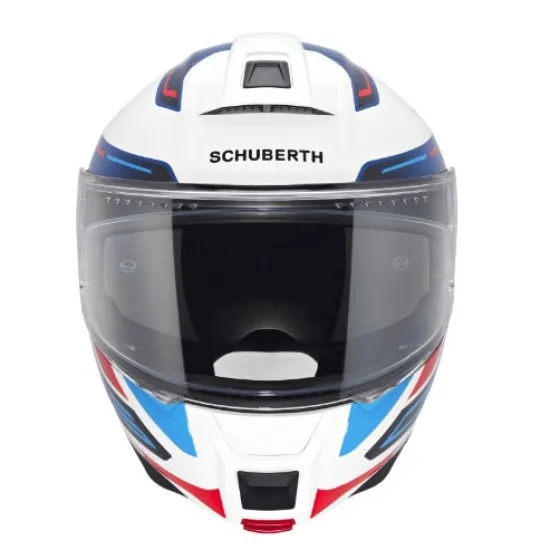 Каска SCHUBERTH C5 OMEGA WHITE – модулна каска с двойна хомологация и SC2 съвместимост