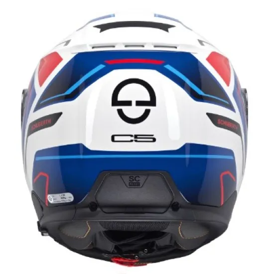 Каска SCHUBERTH C5 OMEGA WHITE – модулна каска с двойна хомологация и SC2 съвместимост