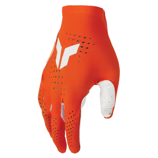 Мотокрос ръкавици THOR SPORTMODE VENTED ORANGE с вентилация и Clarino длани