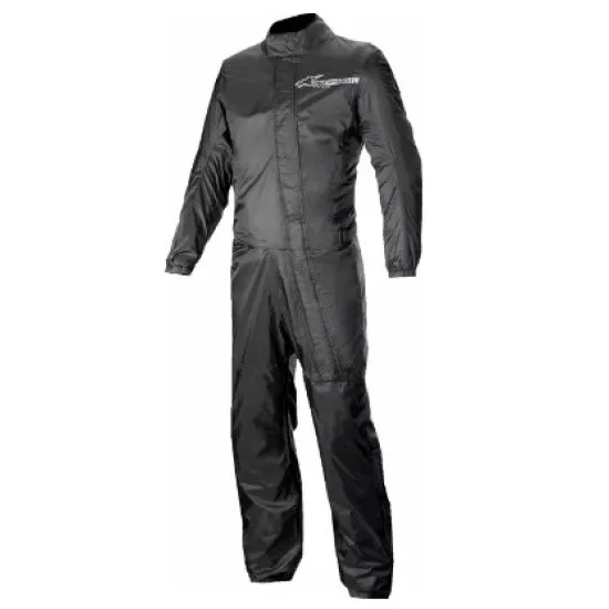 Цял дъждобран ALPINESTARS HURRICANE V2 BLK с водоустойчива мембрана и мрежеста подплата