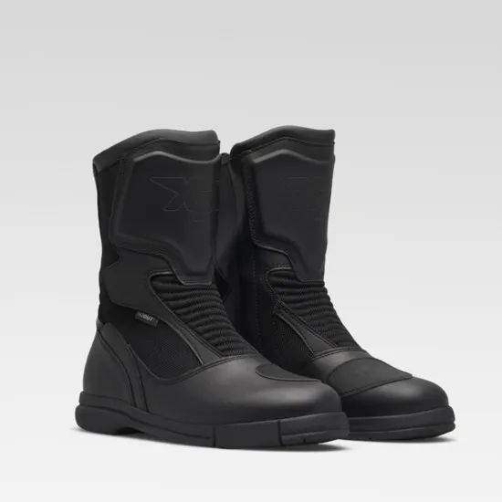 Ботуши за мотор XPD X-JOURNEY H2OUT BLACK – водоустойчиви и комфортни
