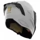 ICON Ultraflite RIZZ RIZZ MIPS® WHITE – бяла мото каска с MIPS защита и слънчев визьор