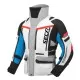Дамско текстилно яке SECA ARRAKIS III Grey/Blue/Red с протектори