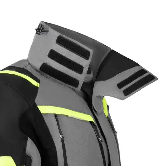 Текстилно мото яке SECA ARRAKIS III TITANIUM/NEON YELLOW – водоустойчиво и защитно