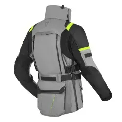 Текстилно мото яке  SECA ARRAKIS III TITANIUM/NEON YELLOW