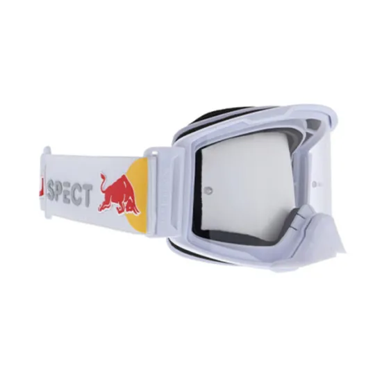 Мотокрос очила Red Bull Spect Strive White S.2 с огледални лещи