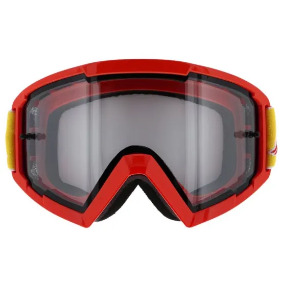 Мотокрос очила Red Bull Spect Whip Single Lens Red Clear с прозрачни лещи