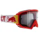 Мотокрос очила Red Bull Spect Whip Single Lens Red Clear с прозрачни лещи