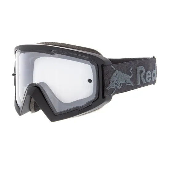 Мотокрос очила Red Bull Spect Whip Black/Clear Flash Clear S.0 с огледални прозрачни лещи