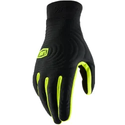 Мотокрос ръкавици 100% BRISKER XTREME BLACK/FLUO YELLOW