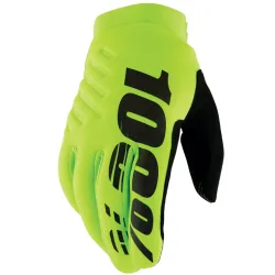 Мотокрос ръкавици 100% BRISKER 23 YELLOW