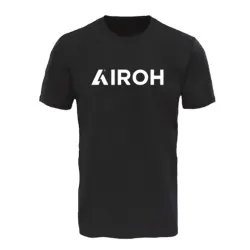 Мото тениска AIROH BLACK