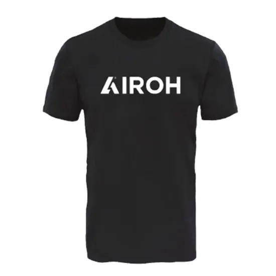Мото тениска AIROH BLACK