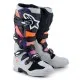 Мотокрос ботуши ALPINESTARS TECH 7 BLK/LT GY/ORG FL/MAG – защитни офроуд ботуши с TPU и двойна подметка