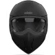 Каска за скутер AIROH J110 BLACK MATT – каска 2 в 1 с подвижна брадичка и визьор