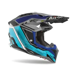 Мотокрос каска AIROH AVIATOR 3 League Blue Gloss