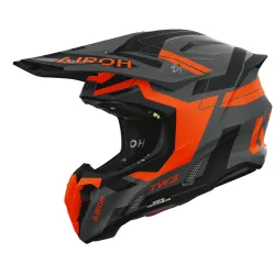 Мотокрос каска AIROH TWIST 3 DYNASTY ORANGE MATT
