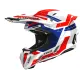 Мотокрос каска Airoh Twist 3 Dynasty Blue/Red Gloss – HRT каска с ASN и AEFR системи