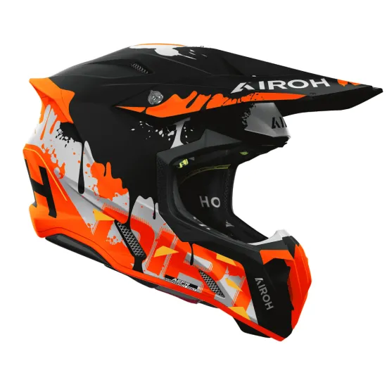 Мотокрос каска Airoh Twist 3 Dirt Matt – каска с ASN система и ECE 22-06 сертификат