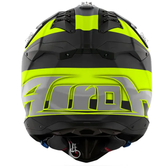 Каска AIROH AVIATOR 3 MONARCH YELLOW MATT – офроуд каска от HPC Carbon с AMS2 Plus