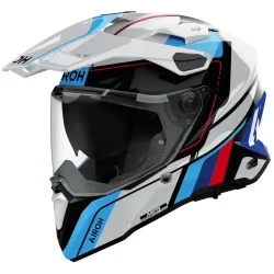 Каска AIROH COMMANDER 2 SKIP WHITE/RED