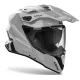 Каска Airoh Commander 2 Cement Grey – ADV каска от Composite Carbon с A3S, ASN и AEFR системи