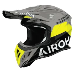 Мотокрос каска AIROH AVIATOR ACE 2 FURY YELLOW GLOSS