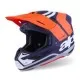 Мотокрос каска Alpinestars SM7 Core ORAN/BLUE – офроуд каска с оранжево-син дизайн и вентилация