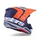 Мотокрос каска Alpinestars SM7 Core ORAN/BLUE – офроуд каска с оранжево-син дизайн и вентилация