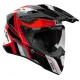 Каска Airoh Commander 2 Skip Red – adventure каска от композитен карбон с визьор и козирка