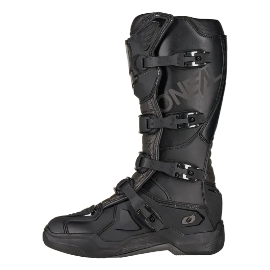 Мотокрос ботуши O'NEAL 3SRS MX Black Charcoal с TPU защита и EN 13634:2017