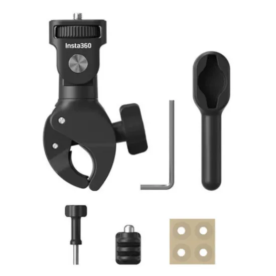 Стойка за закрепване Insta360 Heavy Duty Clamp за екшън камера – здрава метална скоба