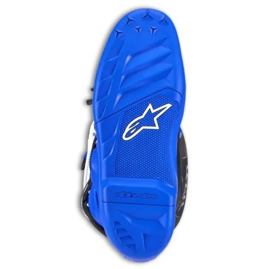 Детски мотокрос ботуши Alpinestars Tech 7S Blue/Black/White – защитни ботуши за млад ездач