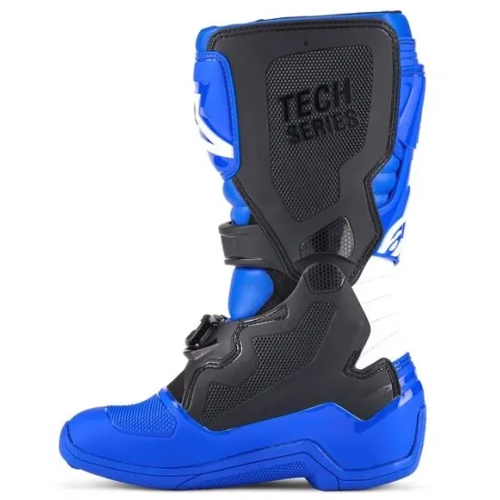 Детски мотокрос ботуши Alpinestars Tech 7S Blue/Black/White – защитни ботуши за млад ездач