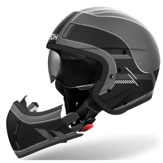 AIROH J110 Raster Black Matt каска за скутер