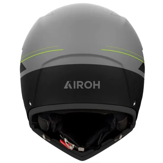 AIROH J110 Slim Yellow Matt каска за скутер