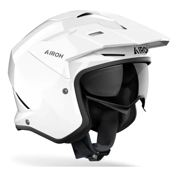 AIROH Kombakt White Gloss каска за скутер