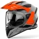 Каска AIROH Bandit Tune Orange Gloss – адвенчър и шосейна каска