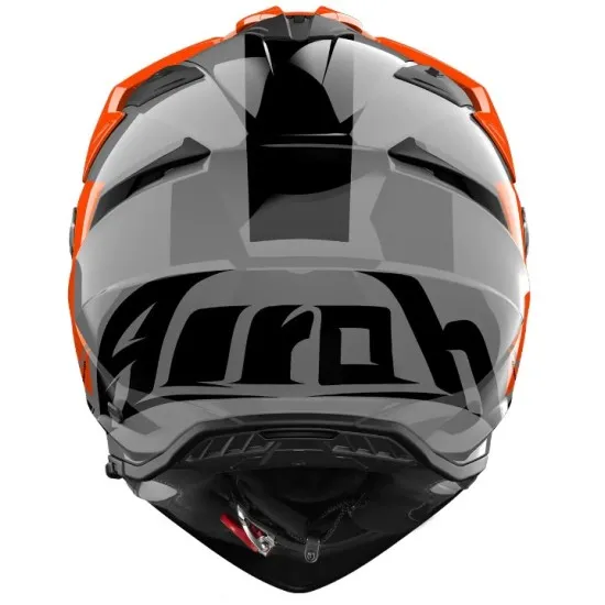 Каска AIROH Bandit Tune Orange Gloss – адвенчър и шосейна каска