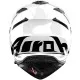 Каска AIROH BANDIT White Gloss – адвенчър и шосейна каска
