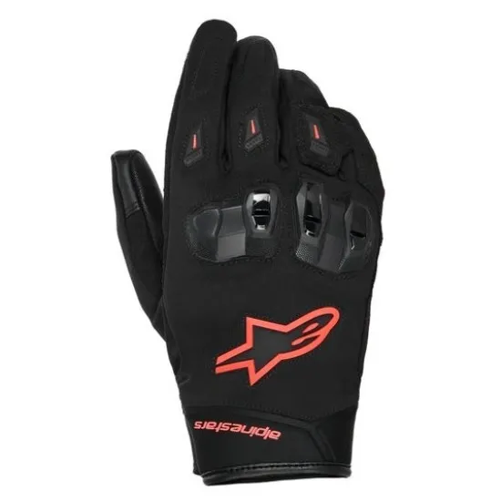 Ръкавици ALPINESTARS SP X Z WP Black Red с Drystar мембрана