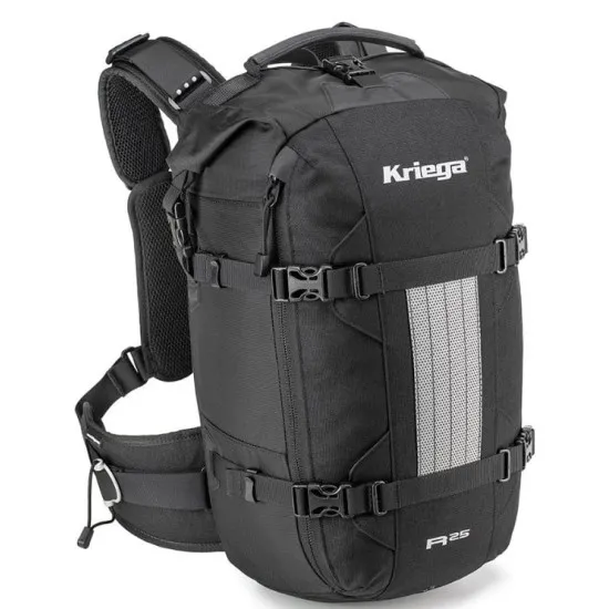 Раница Kriega Backpack R25 – водоустойчива мото раница 25 литра с Quadloc™ система