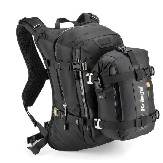 Раница Kriega Backpack R20 – мото раница 20 литра с Quadloc-lite™ система