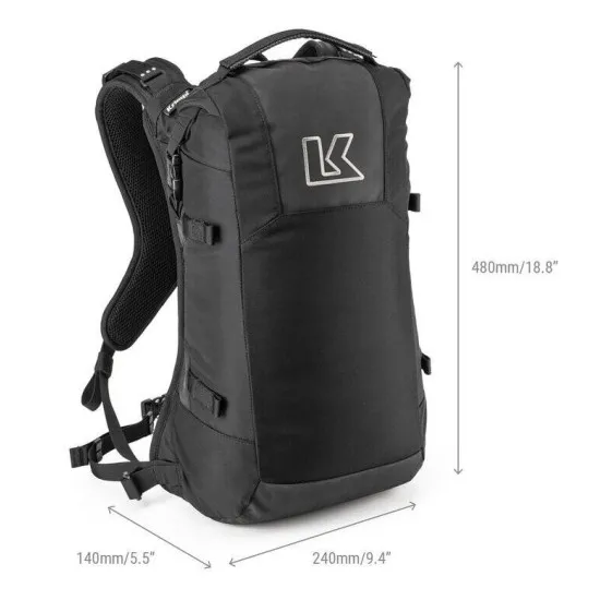 Раница Kriega Backpack R16 – водоустойчива мото раница 16 литра с Quadloc-Lite™